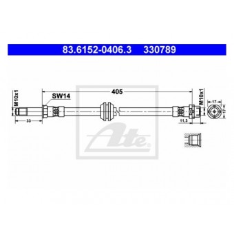 Fren Hortumu E46 Ön